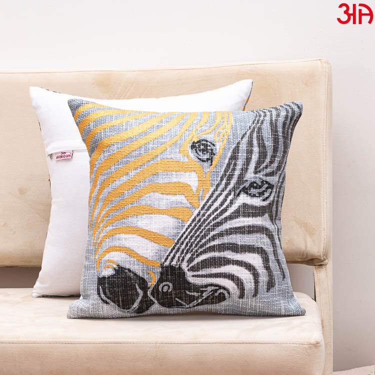 Zebra design Cushion Cover 