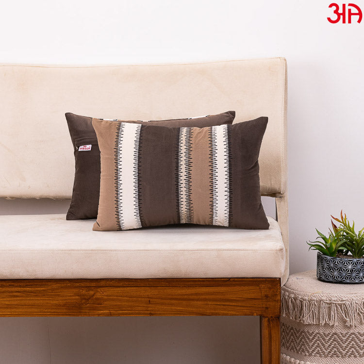 zig zag brown cushions2