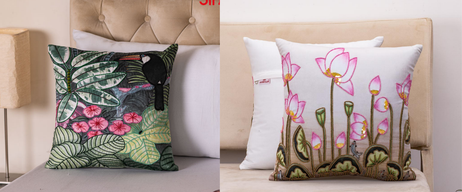 Transform Your Space: A Guide to Stunning Floral Square Cushion Cover Designs