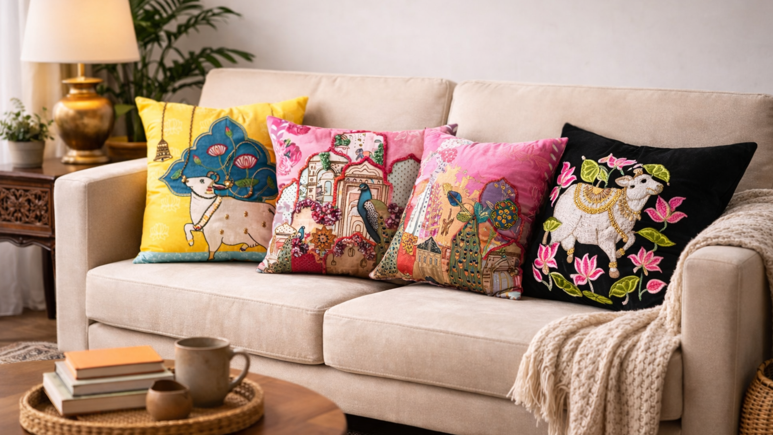 Minimal vs Boho vs Modern Cushion Styling – Aawrun