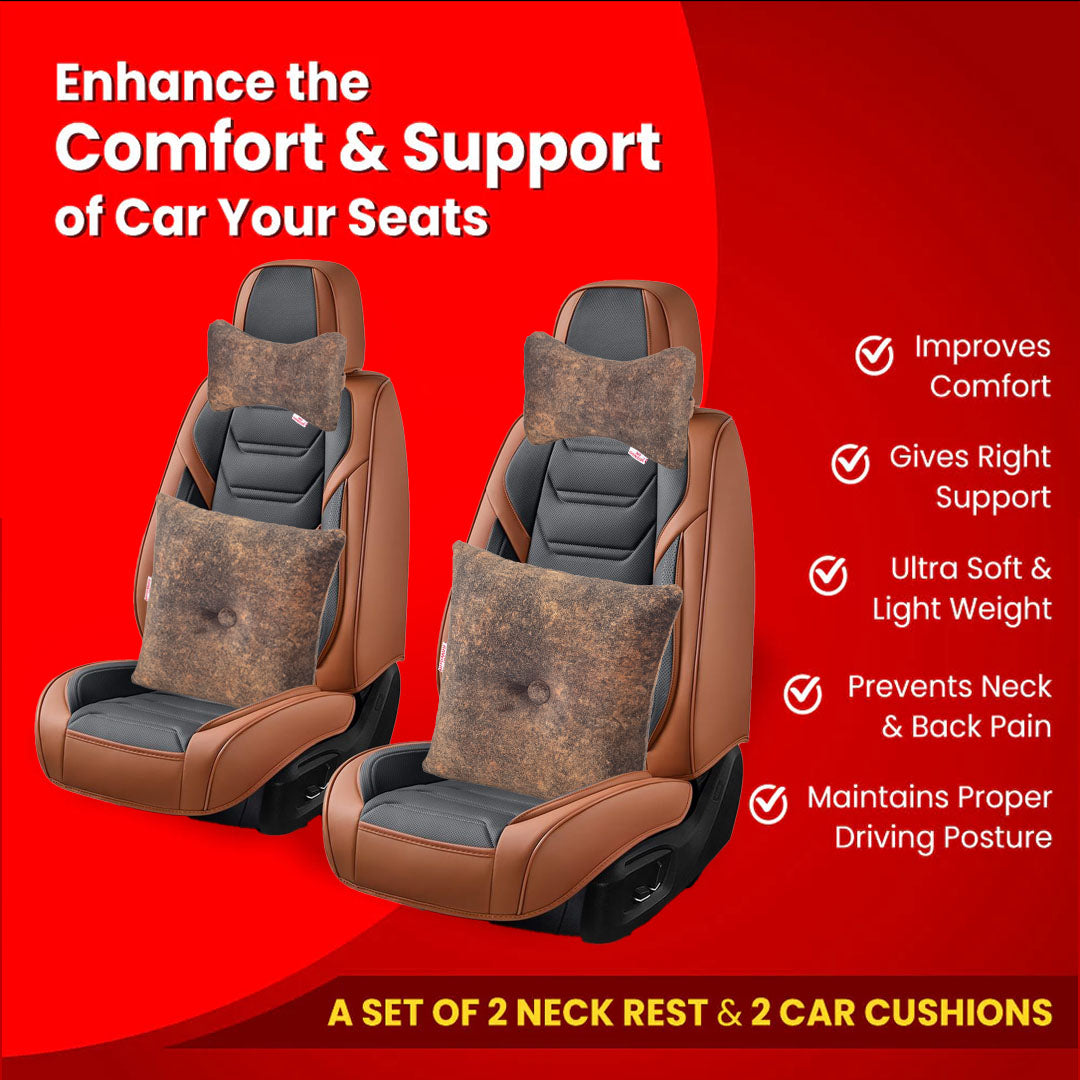 Car neck and back rest