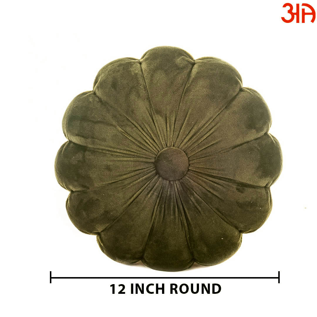 Petal Round Cushion