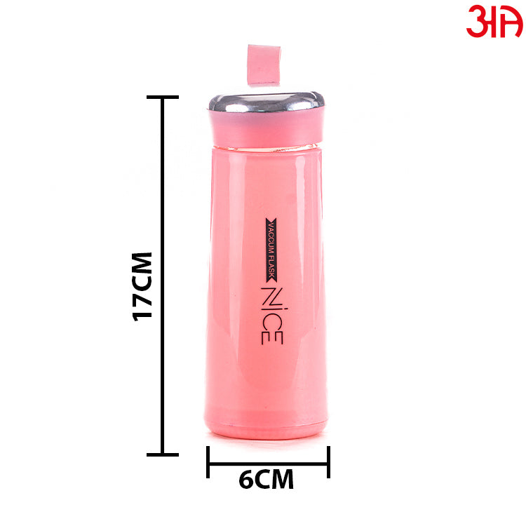 Nice Glass Bottle (400 ML) Size-(6x17)CM