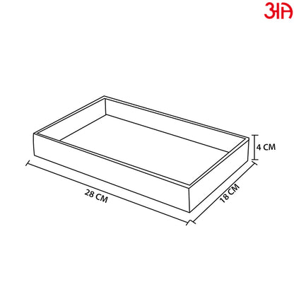 Beige Multi Purpose Tray