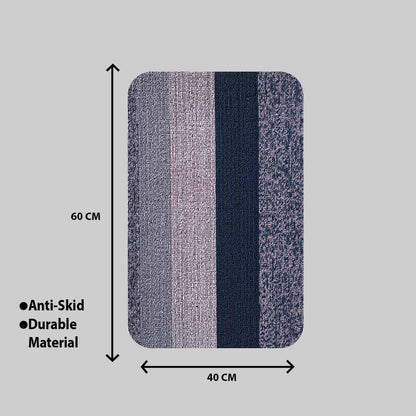 Hoopla Stripe Pvc Front Door Mat (40x60)-CM