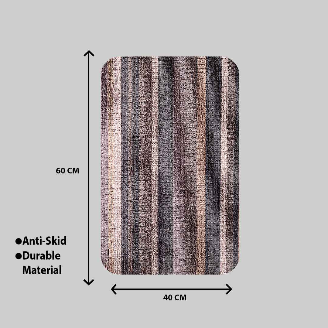 Hoopla Stripe Pvc Front Door Mat (40x60)-CM