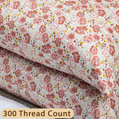 Multi Colour 300TC- Pillow Cover Set (02 PCS) Design Six