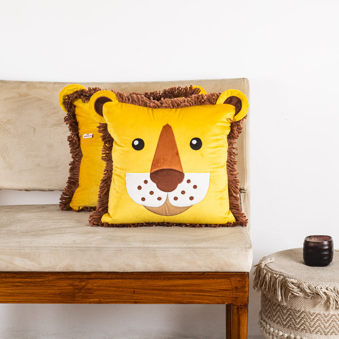Premium Lion King Cushion Cover