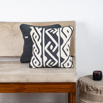 Abstract Pattern Cushion Cover – Luxury Decorative Throw Pillow