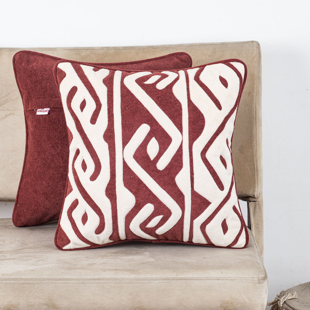 Abstract Pattern Cushion Cover – Luxury Decorative Throw Pillow