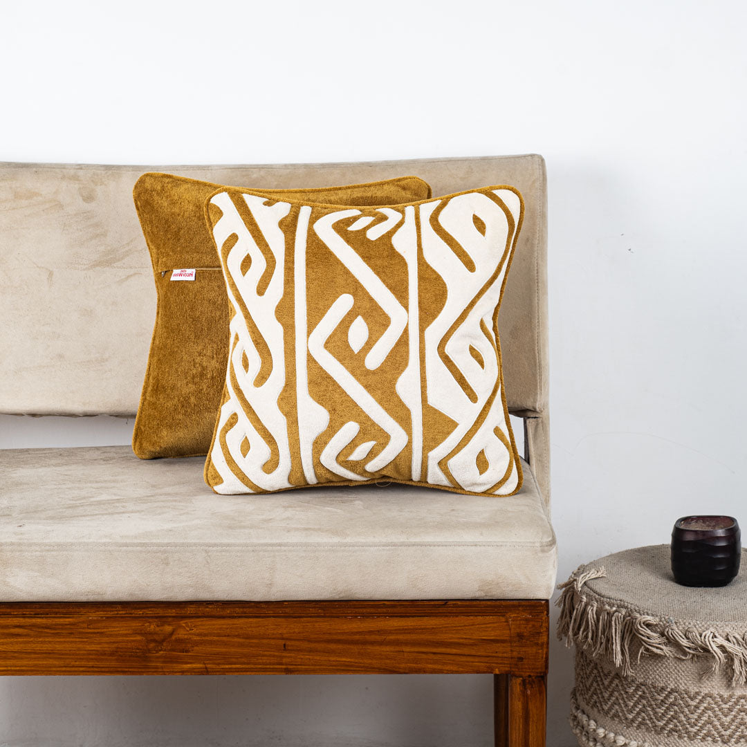 Abstract Pattern Cushion Cover – Luxury Decorative Throw Pillow