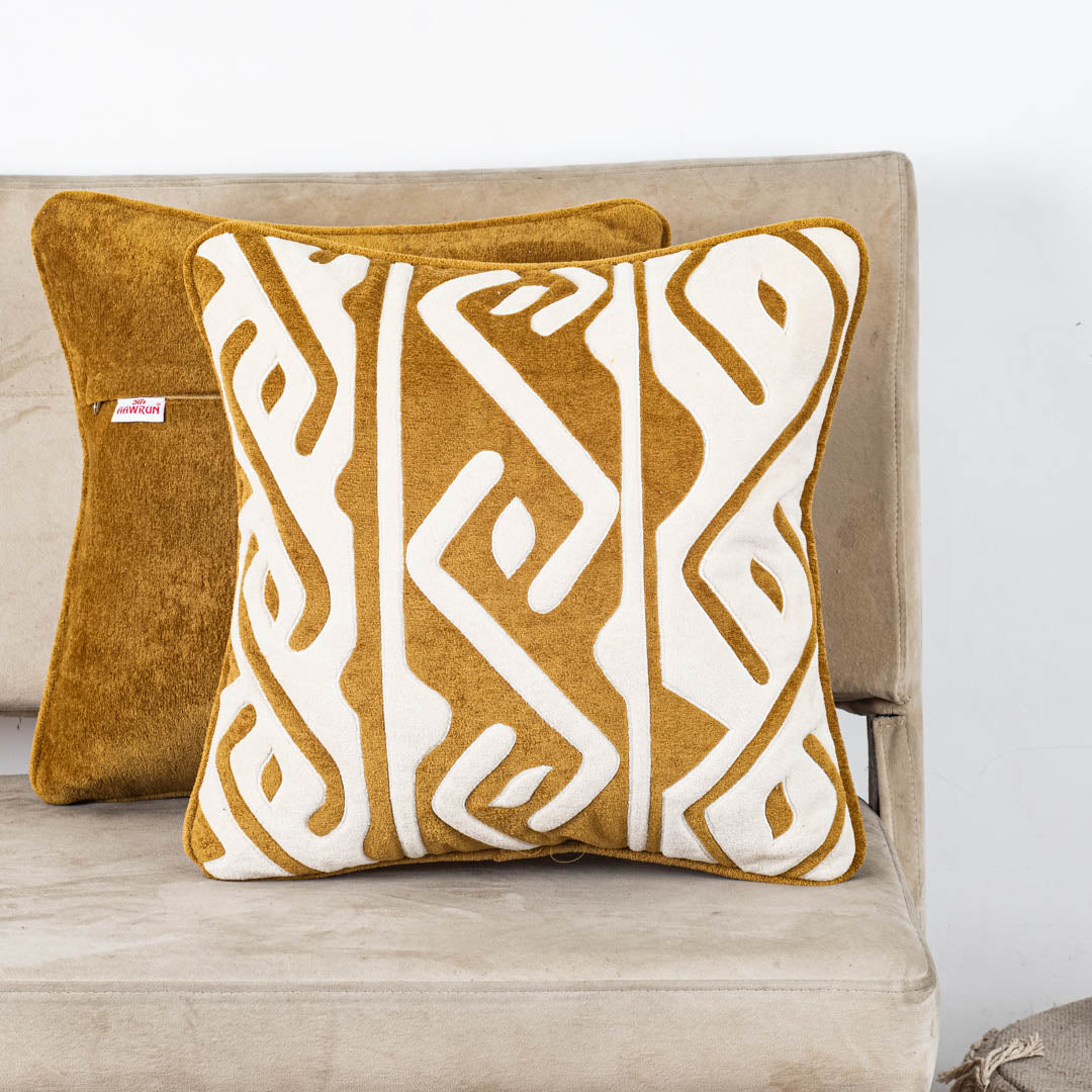 Abstract Pattern Cushion Cover – Luxury Decorative Throw Pillow