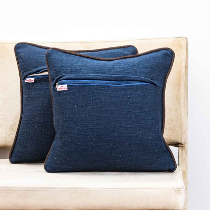 Gorgeous Palm Tree Cushion Cover with Hand Work