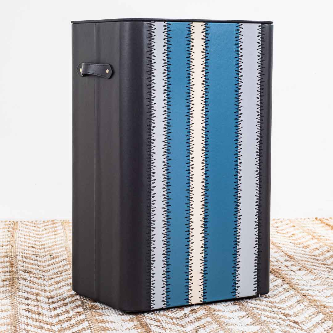 Premium Zig Zag Panel Patch Laundary Basket