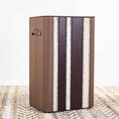 Premium Zig Zag Panel Patch Laundary Basket