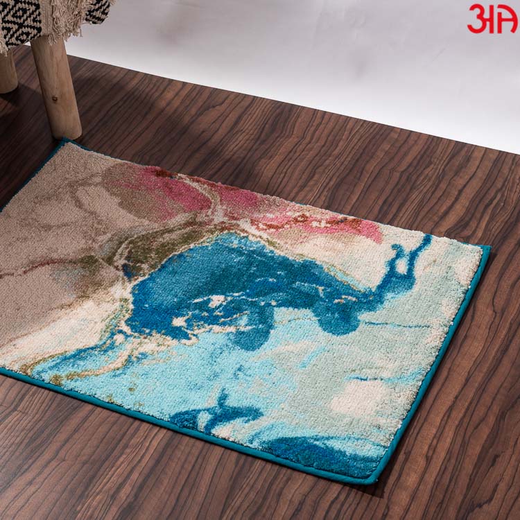 Premium Multi Colour Micro Print Mat (50x72) CM