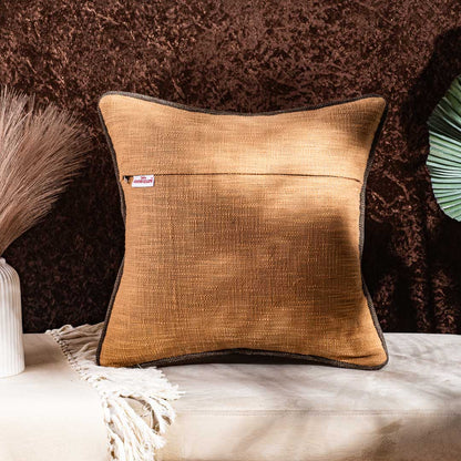 Gorgeous Palm Tree Cushion Cover with Hand Work