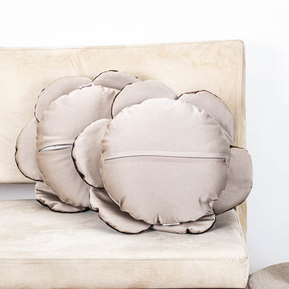 Charming Rose-Shaped Cushion Cover – Aawrun - Main Image