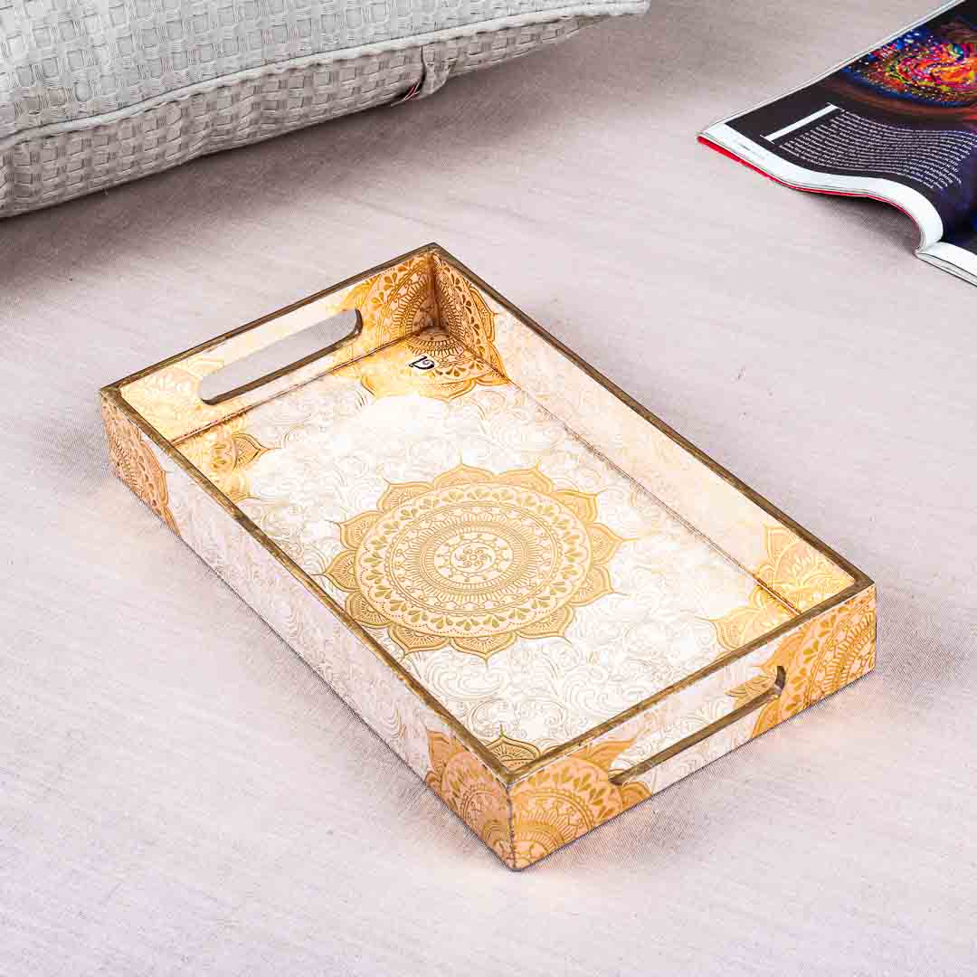 Premium Abstract Rectangle MDF Tray