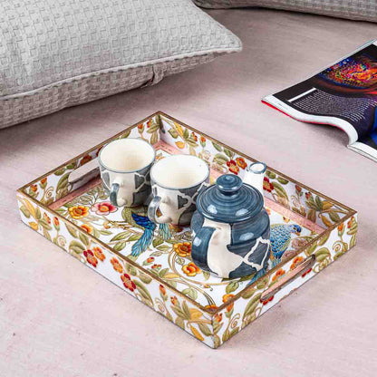 Premium Baird Rectangle Mdf Tray Design Four 10X16X2 Inch