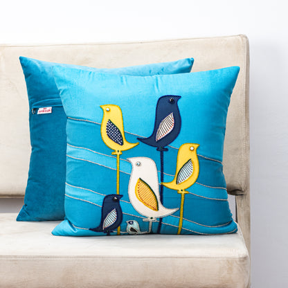 Premium Singing Bird cushion Cover