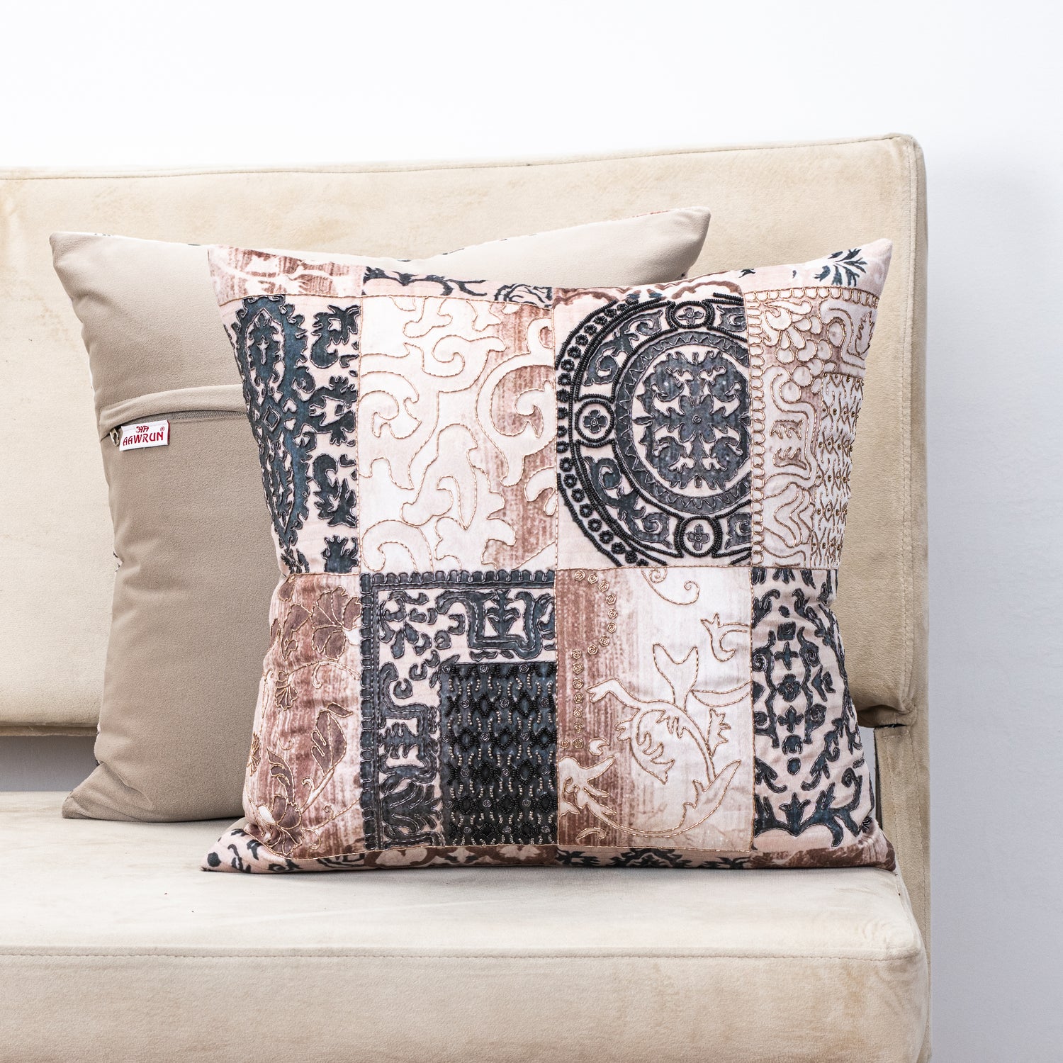 Premium Orient Geometric Cushion Cover