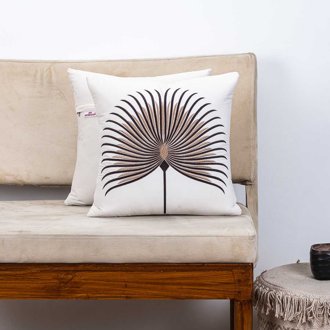 Premium Nordic Flower Cushion Cover