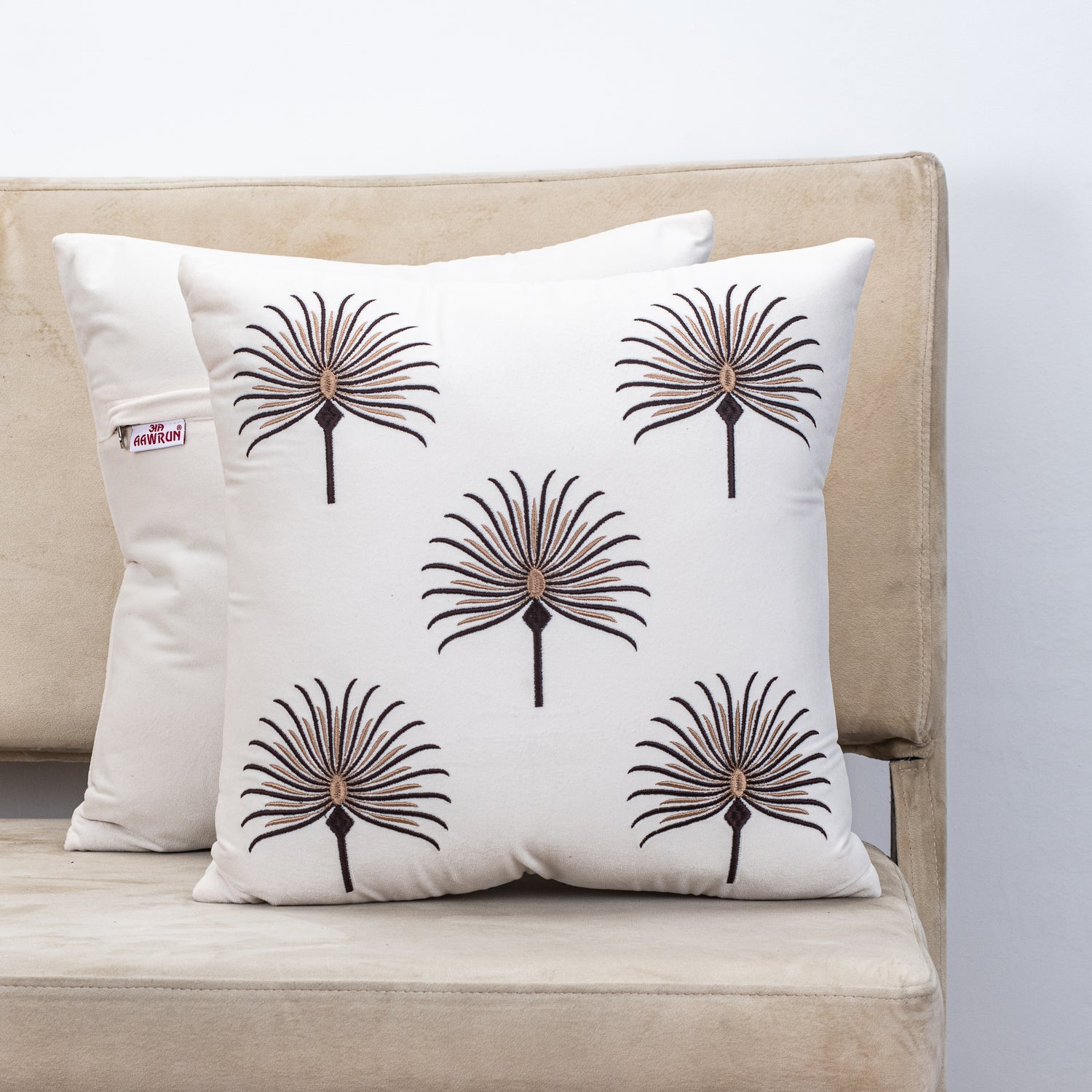 Five Nordic Flower Cushion Cover