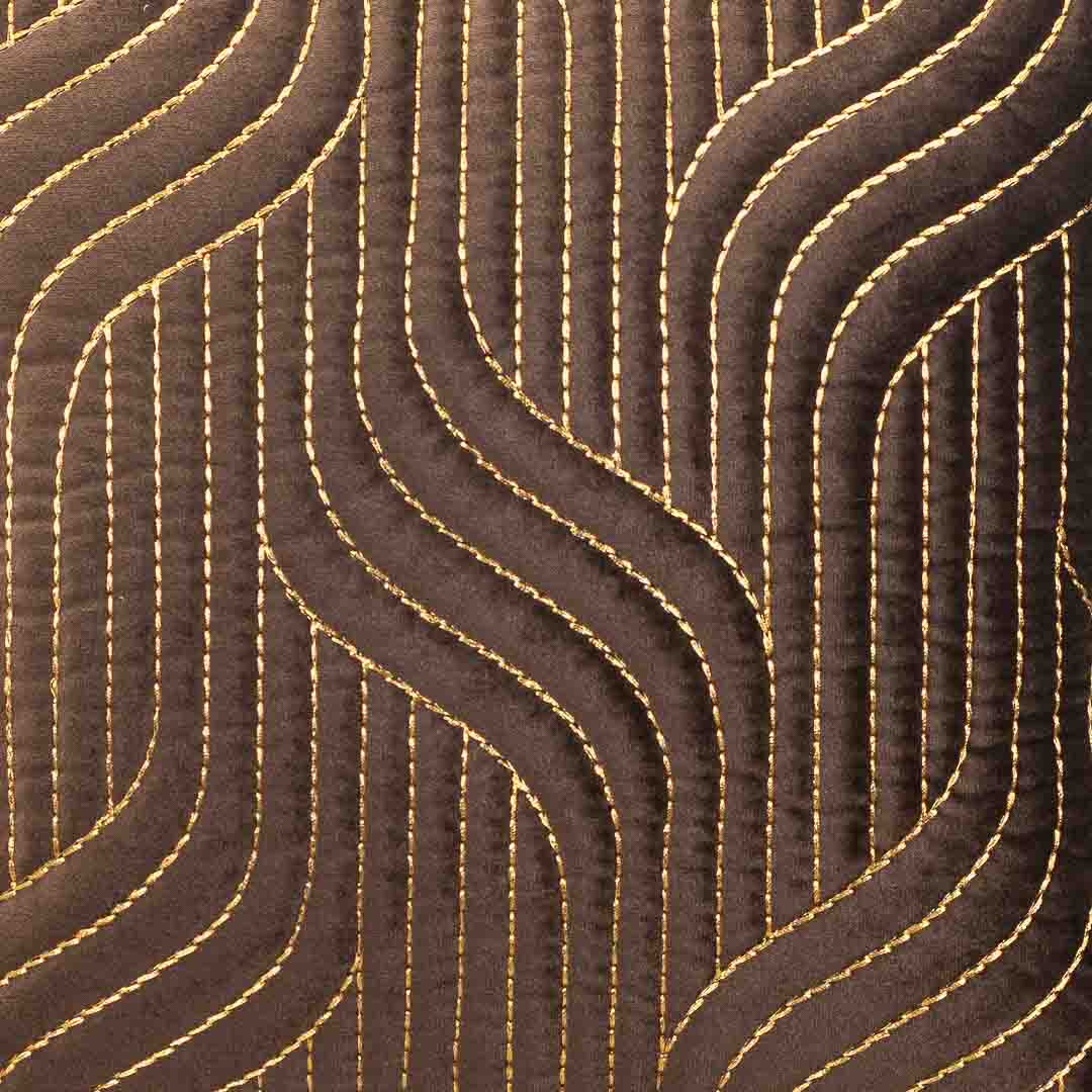 Vapour Pattern Zari Velvet Cushion Covers