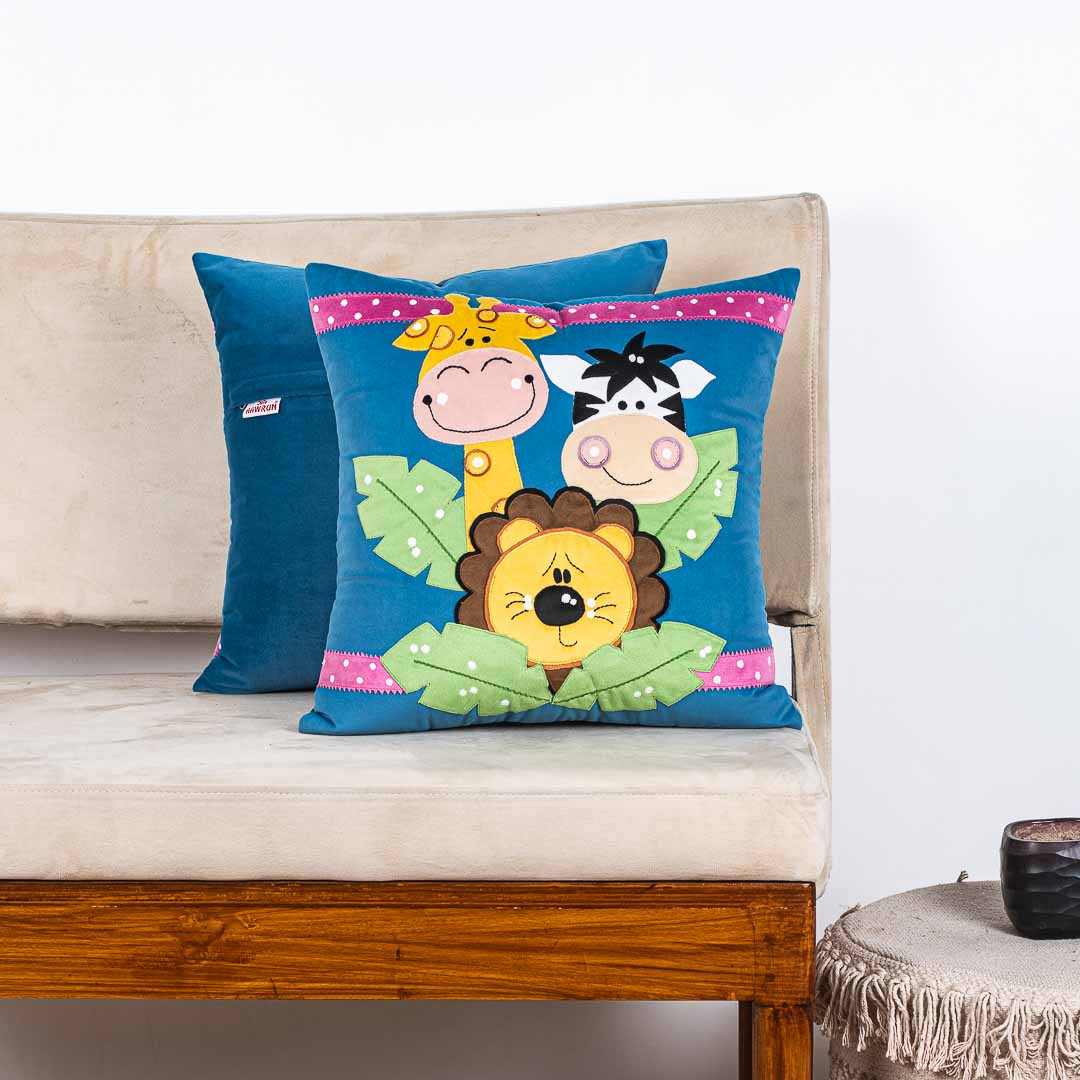 Premium Jungle Book Cushion Cover For Kids