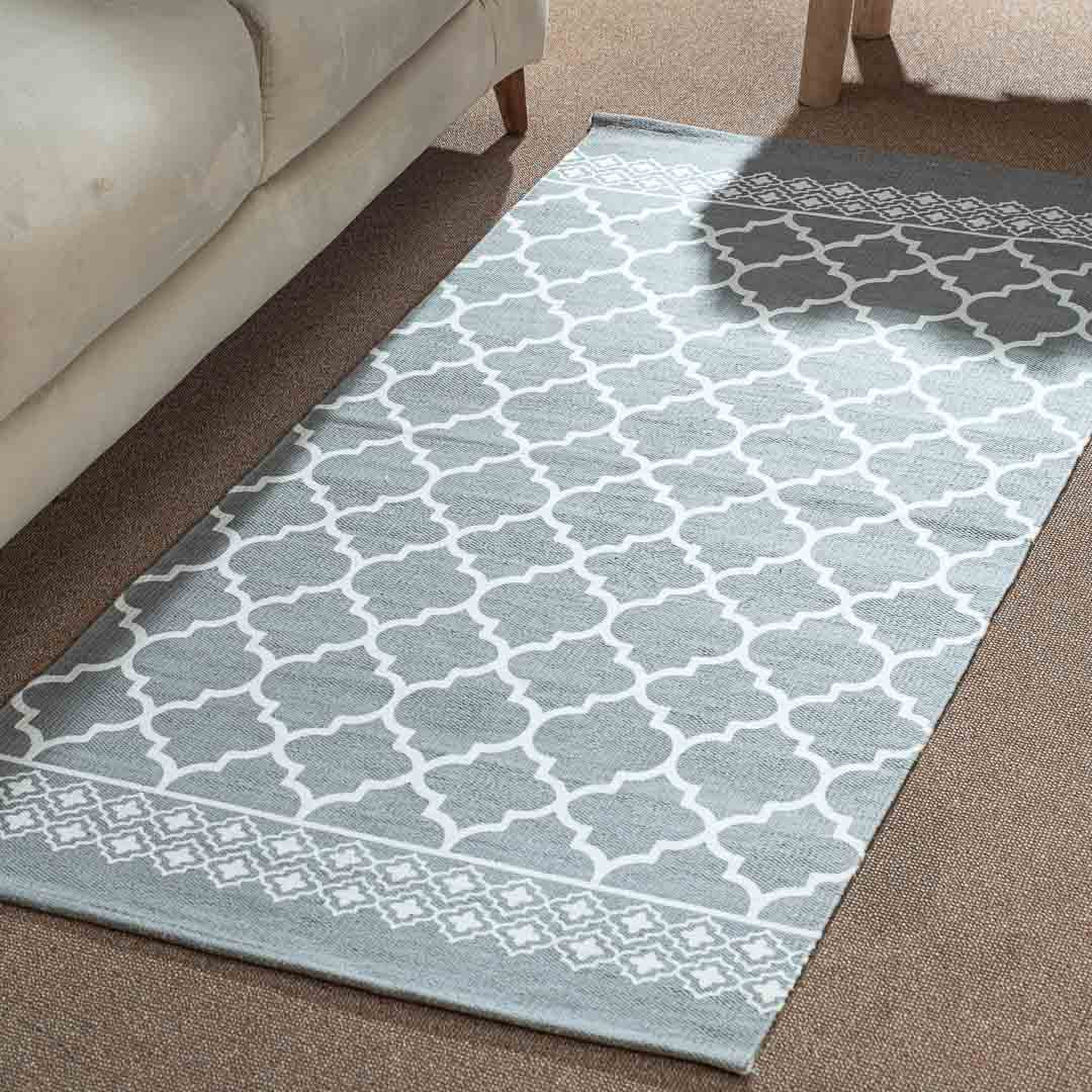Premium Grey Rug Design Five 74x144 cm