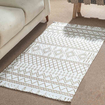 Premium White Copper Rug Design One