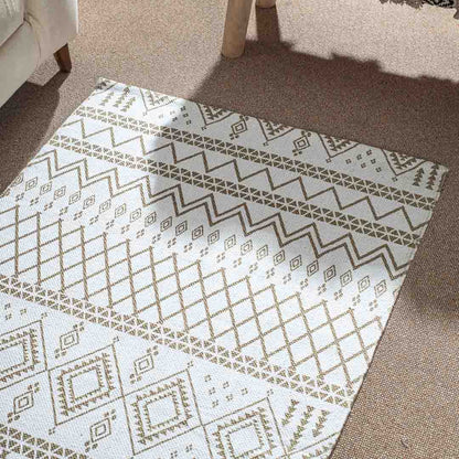 Premium White Copper Rug Design One