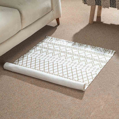 Premium White Copper Rug Design One