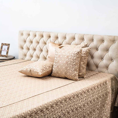 Premium King Size Jacquard Mix (1+2+2) Bed Cover Design Twenty Five
