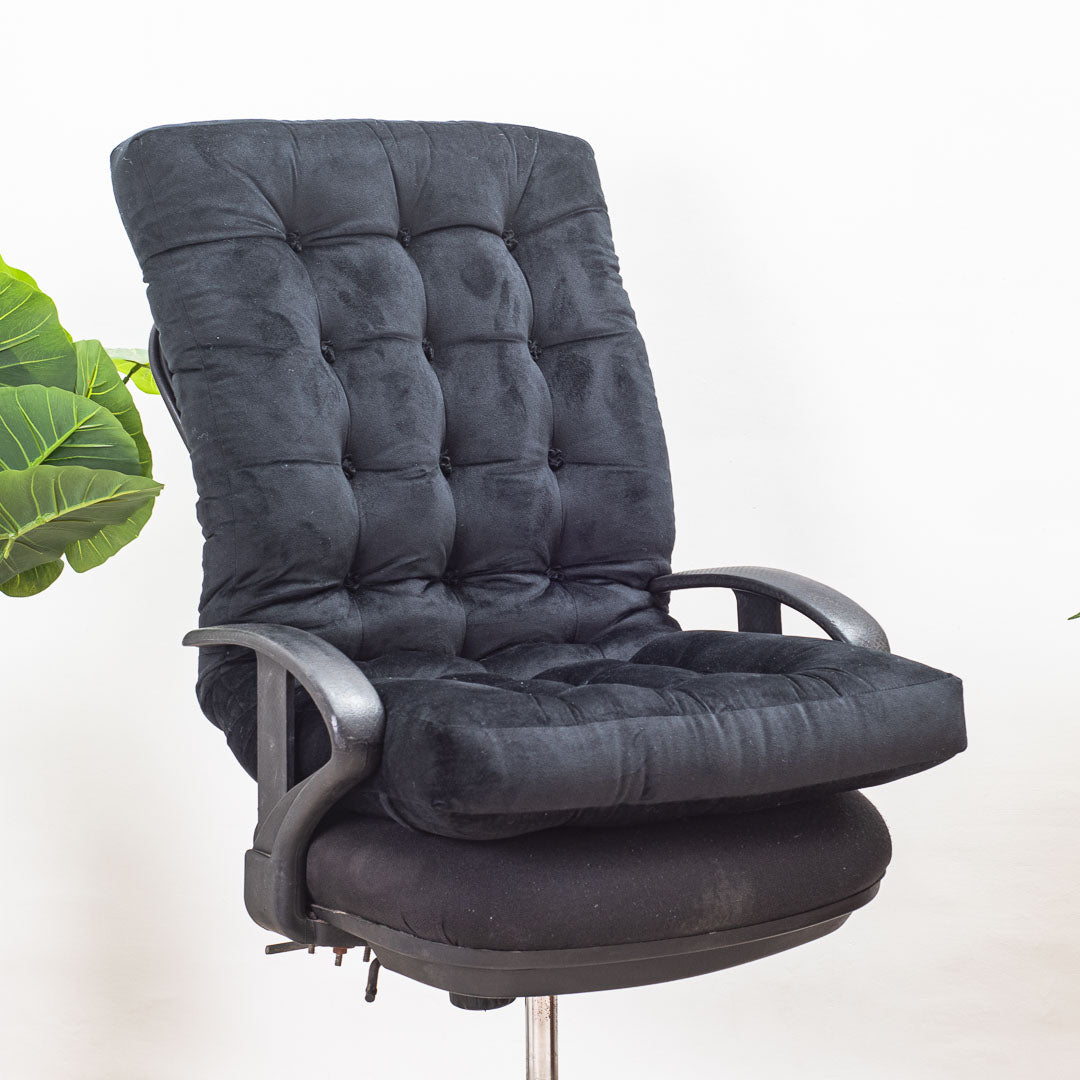 Black Premium Chair Pad Runner