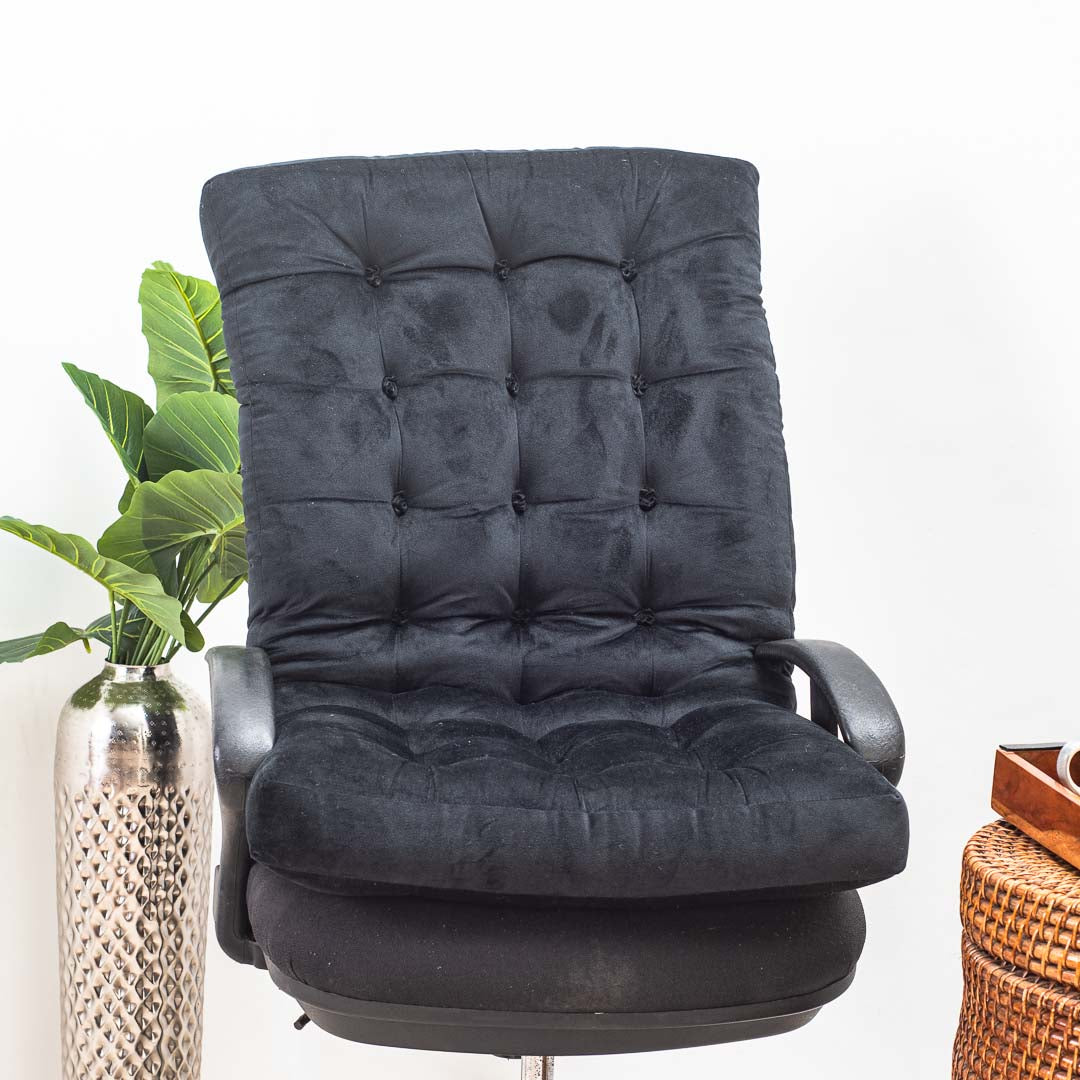 Black Premium Chair Pad Runner