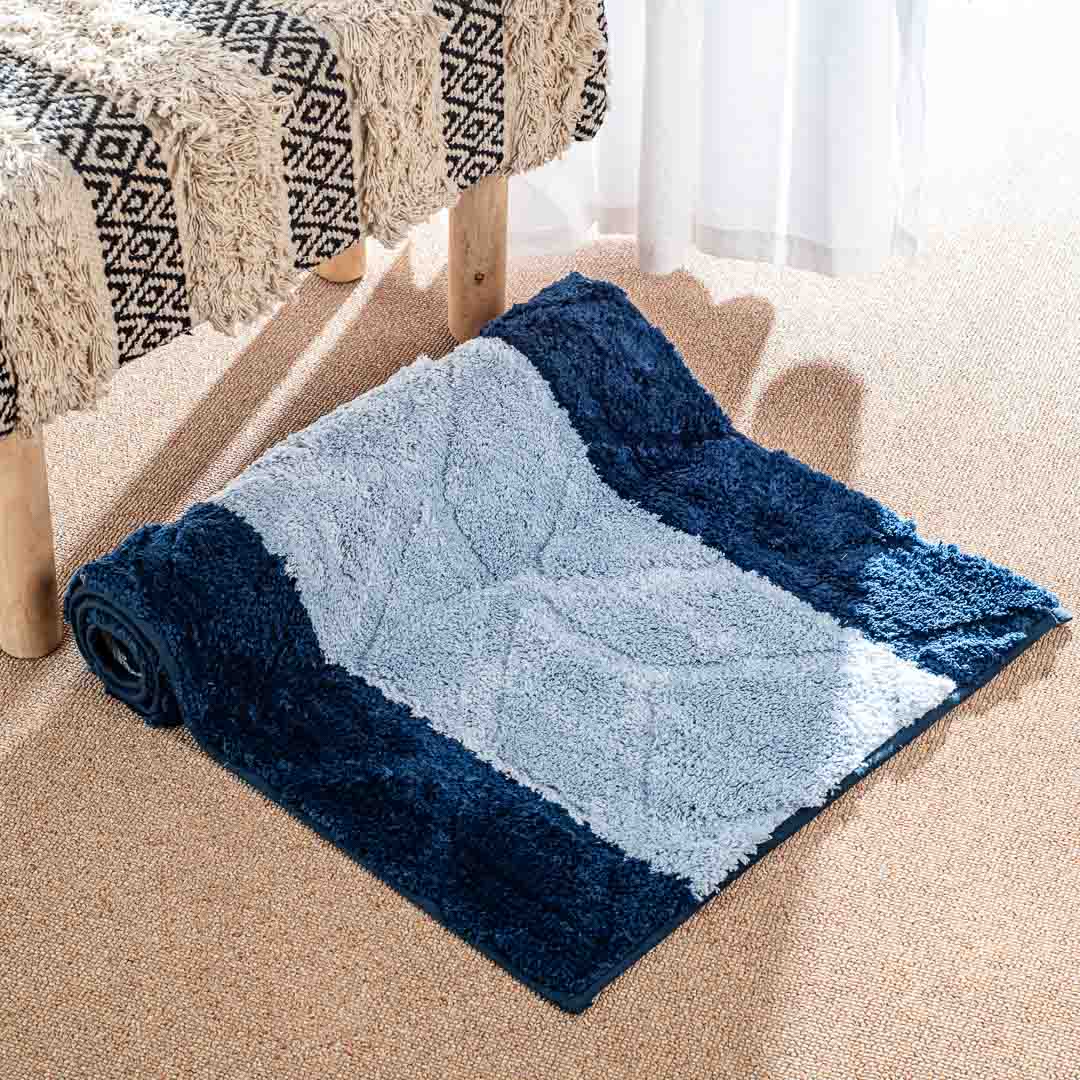 Premium Blue White Micro RunnerDdesign One