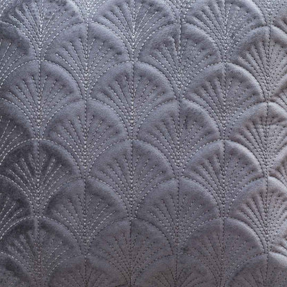 Premium self Embossed Leaf Design Cushion Cover