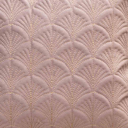 Premium self Embossed Leaf Design Cushion Cover