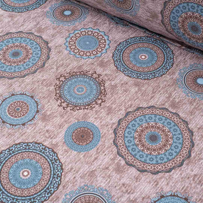 Premium Multi Colour Corsika (1+2) Bed Cover Design One