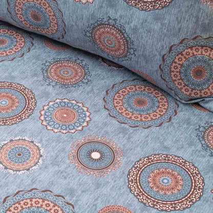 Premium Multi Colour Corsika (1+2) Bed Cover Design Two