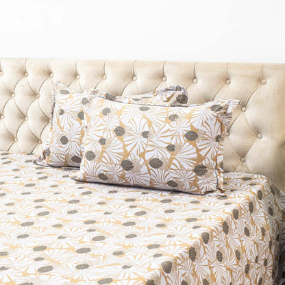 Premium Multi Colour Corsika (1+2) Bed Cover Design Three