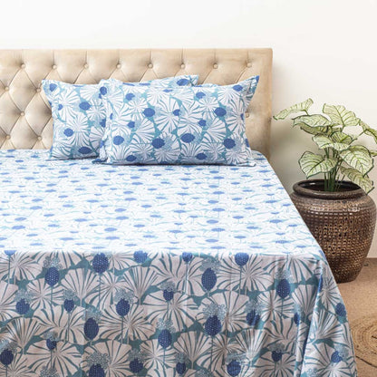 Premium Multi Colour Corsika (1+2) Bed Cover Design Six
