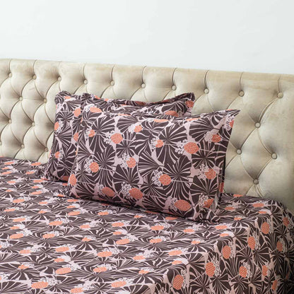 Premium Multi Colour Corsika (1+2) Bed Cover Design Eleven