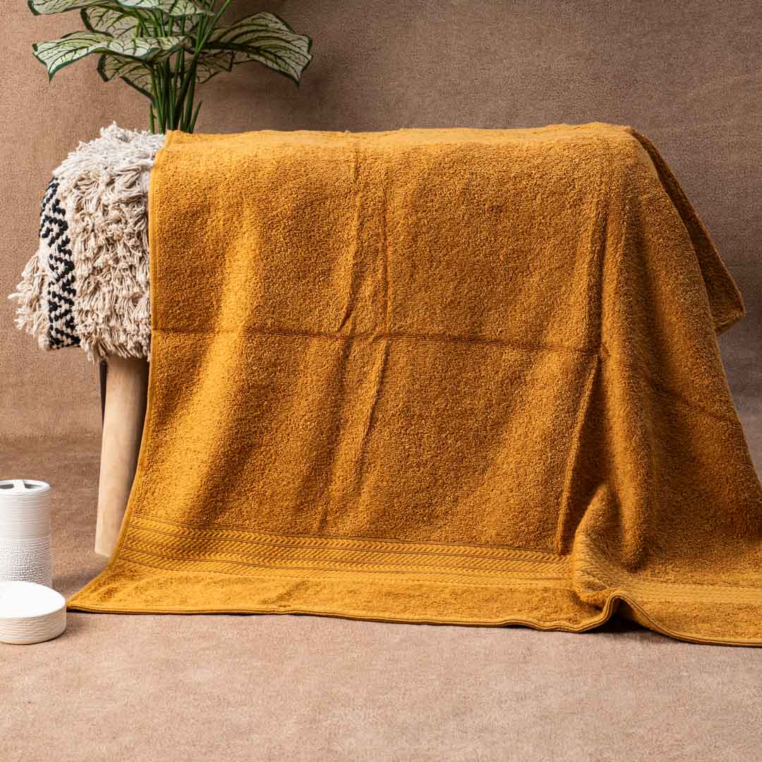 Premium Cinnamon Soft Joy Bath Towel