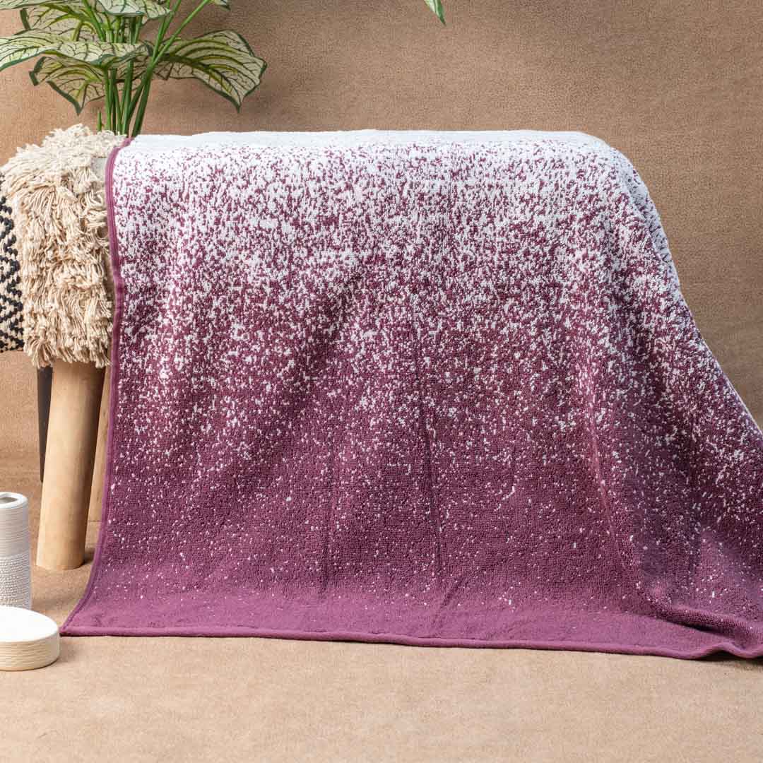 Premium Berry Frost Ombrey Bs Towel