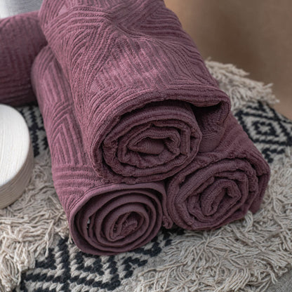 Premium Royal Maze Hand Towel