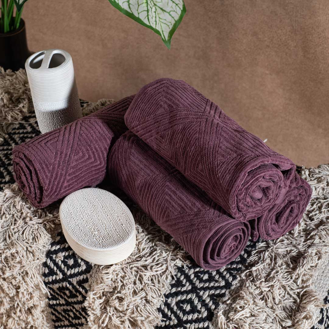 Premium Royal Maze Hand Towel