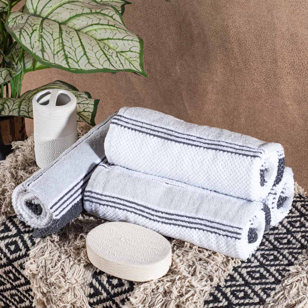 Premium Classic Stripe Nautica Hand Towle Design One